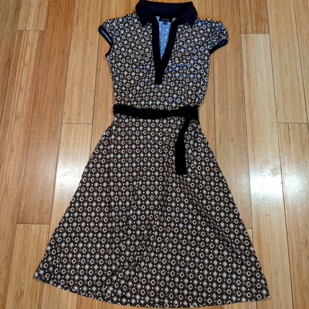 Retro shirt dress